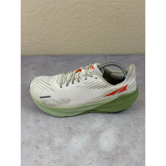 Altra Sneakers Men Sz 9 FWD Experience Running Shoes Beige Green Trainers Read - Picture 10 of 13